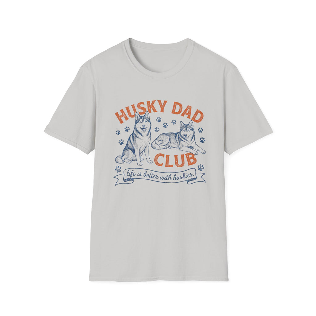 Husky Dad Club T-Shirt