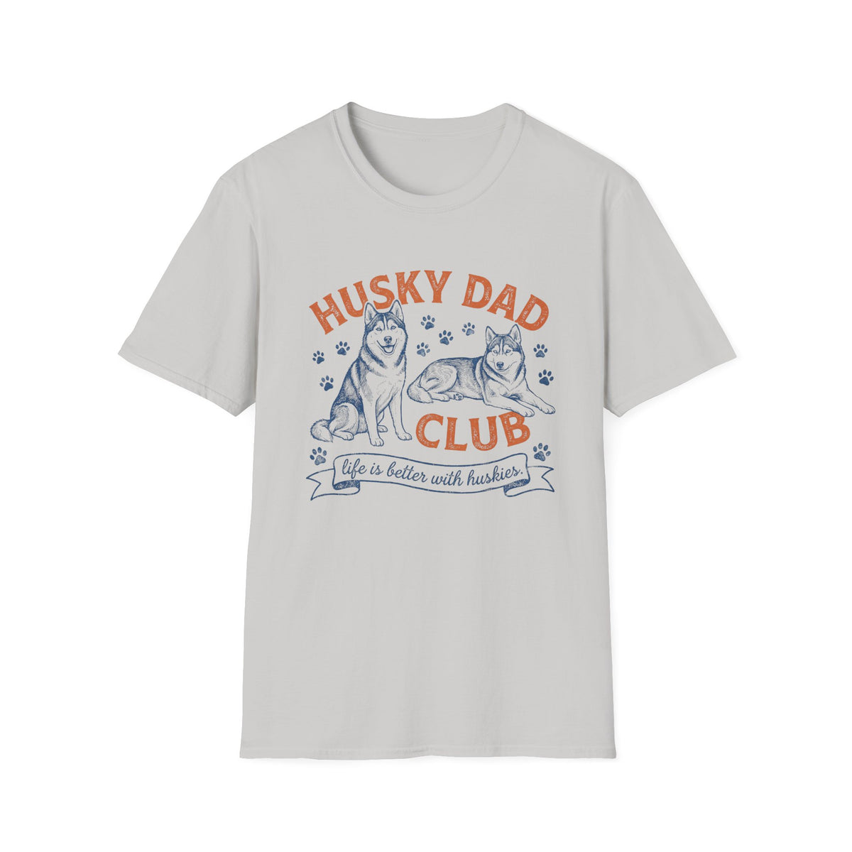 Husky Dad Club T-Shirt