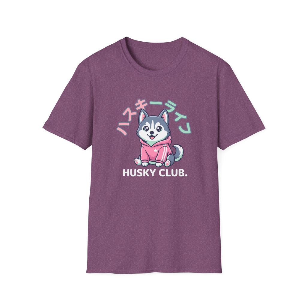Kawaii Husky Club T-Shirt