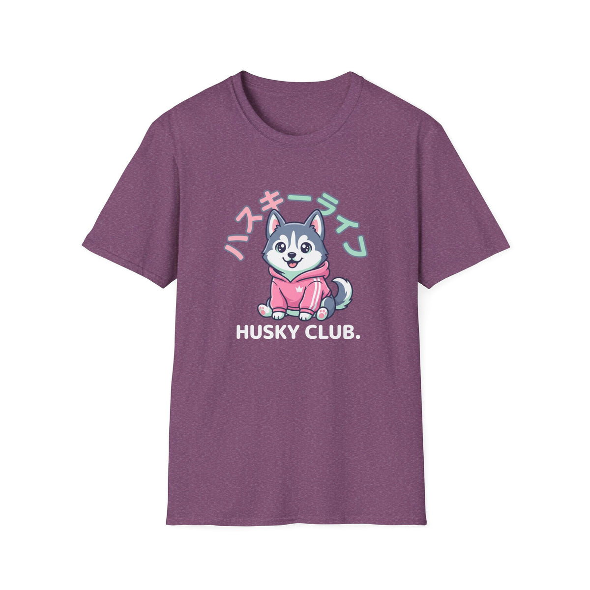 Kawaii Husky Club T-Shirt
