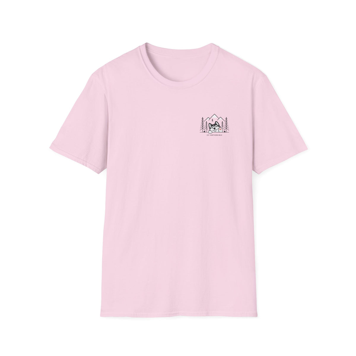 Mountain Pup Greeting T-Shirt