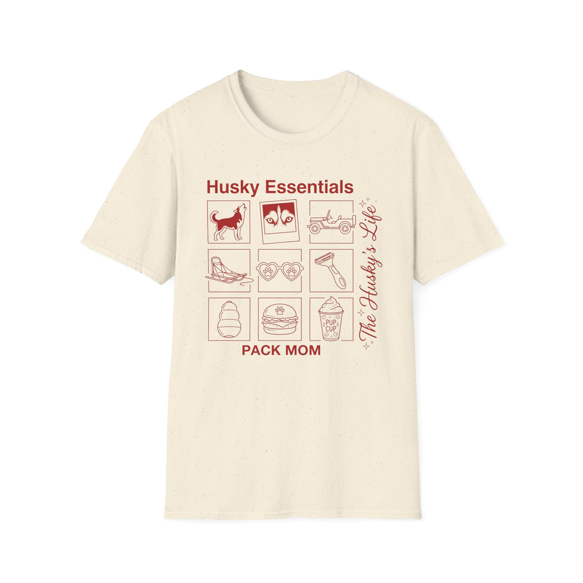 Husky Essentials Pack Mom T-Shirt