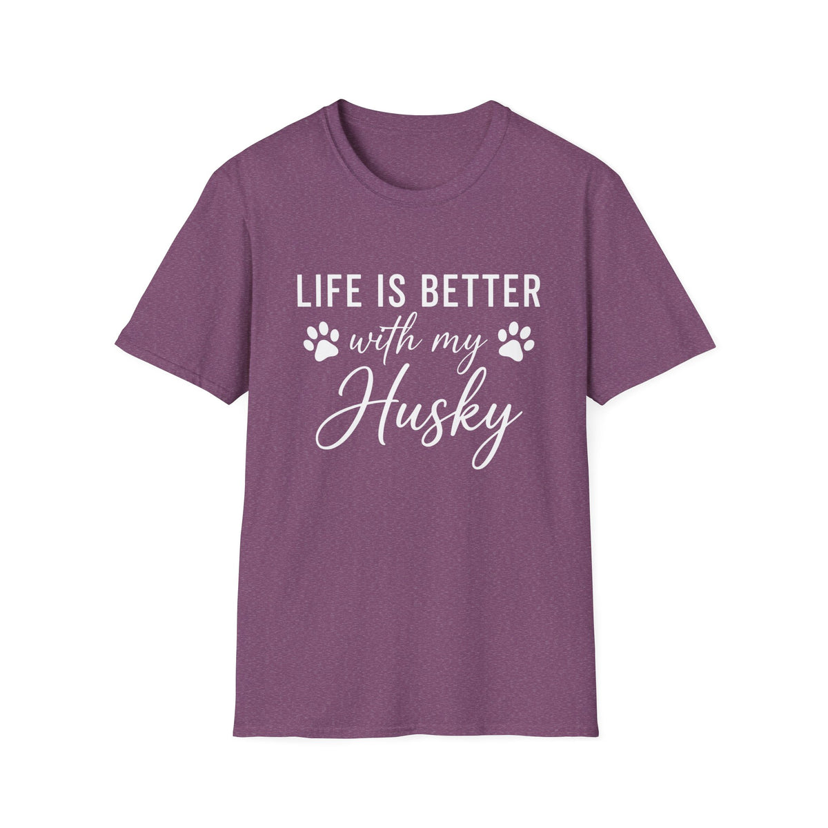 Better With My Husky T-Shirt