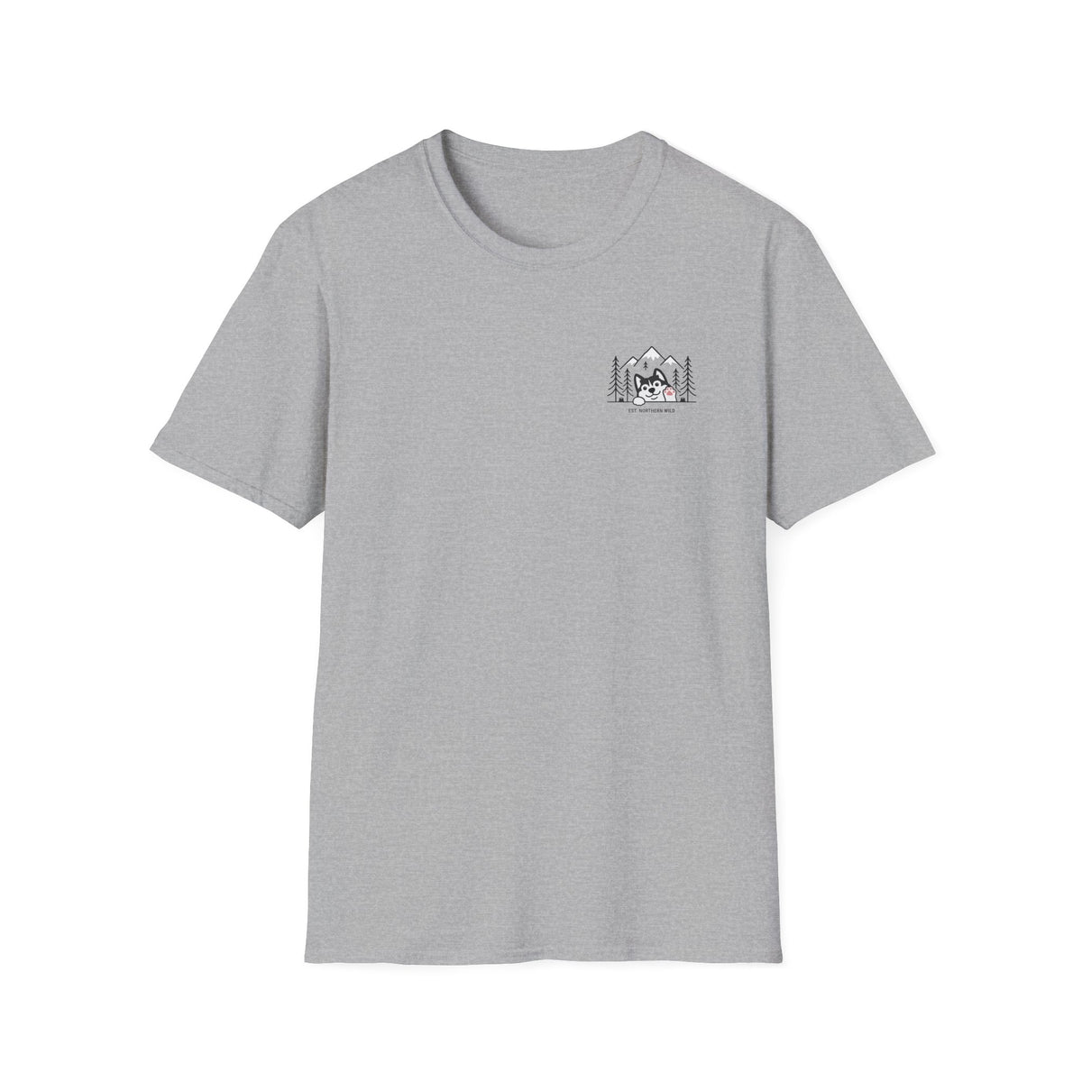 Mountain Pup Greeting T-Shirt