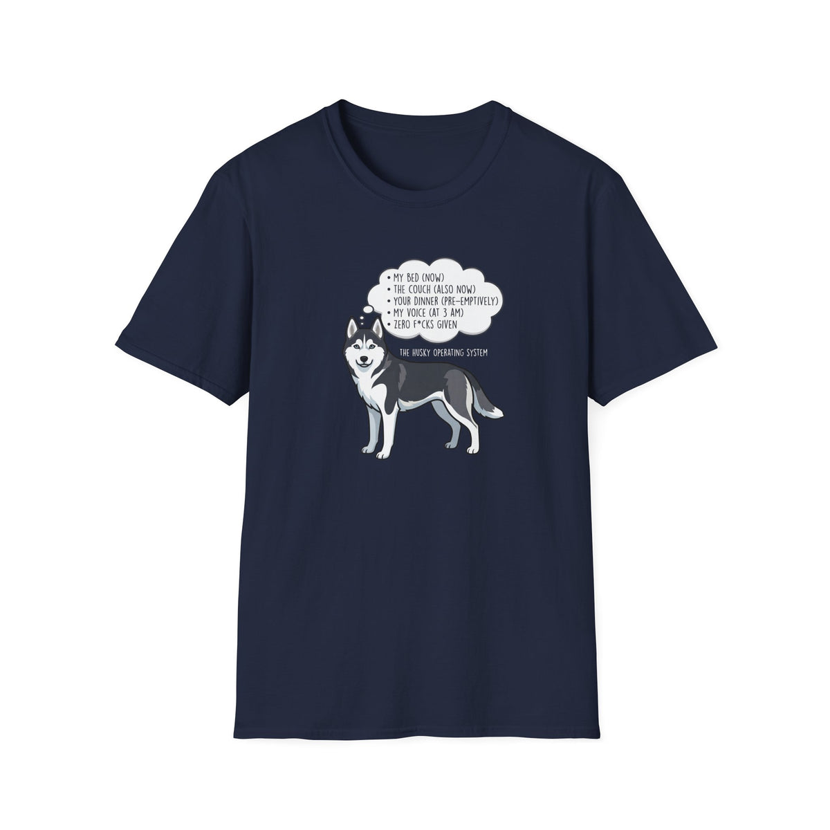 The Husky Operating System T-Shirt