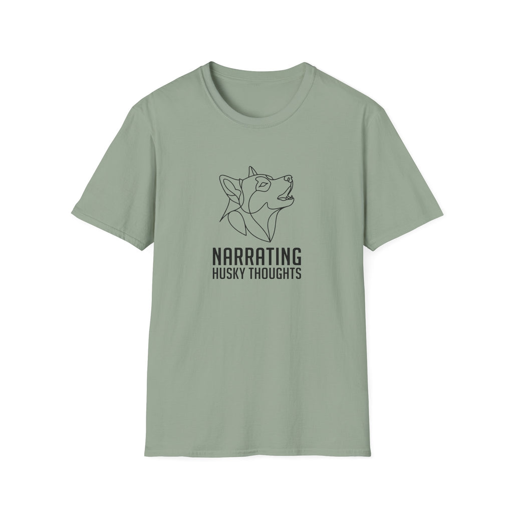 Narrating Husky Thoughts T-Shirt