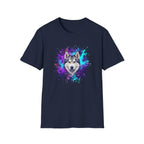 Cosmic Husky Splash T-Shirt