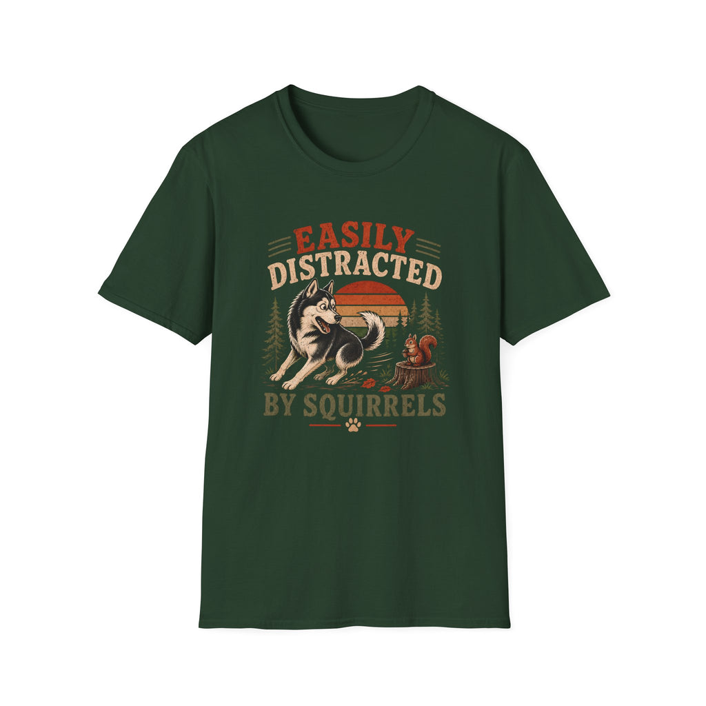 Distracted By Squirrels T-Shirt