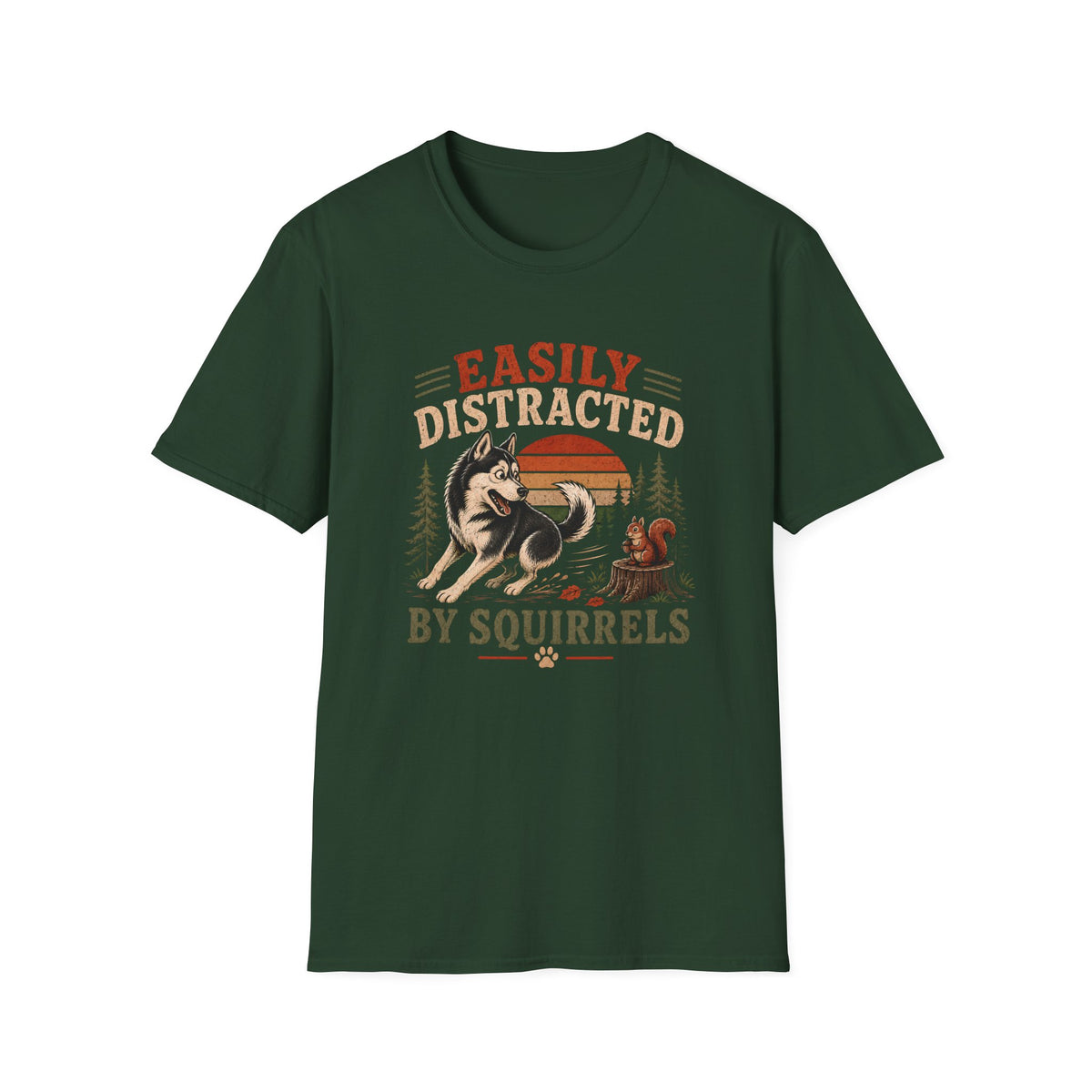 Distracted By Squirrels T-Shirt