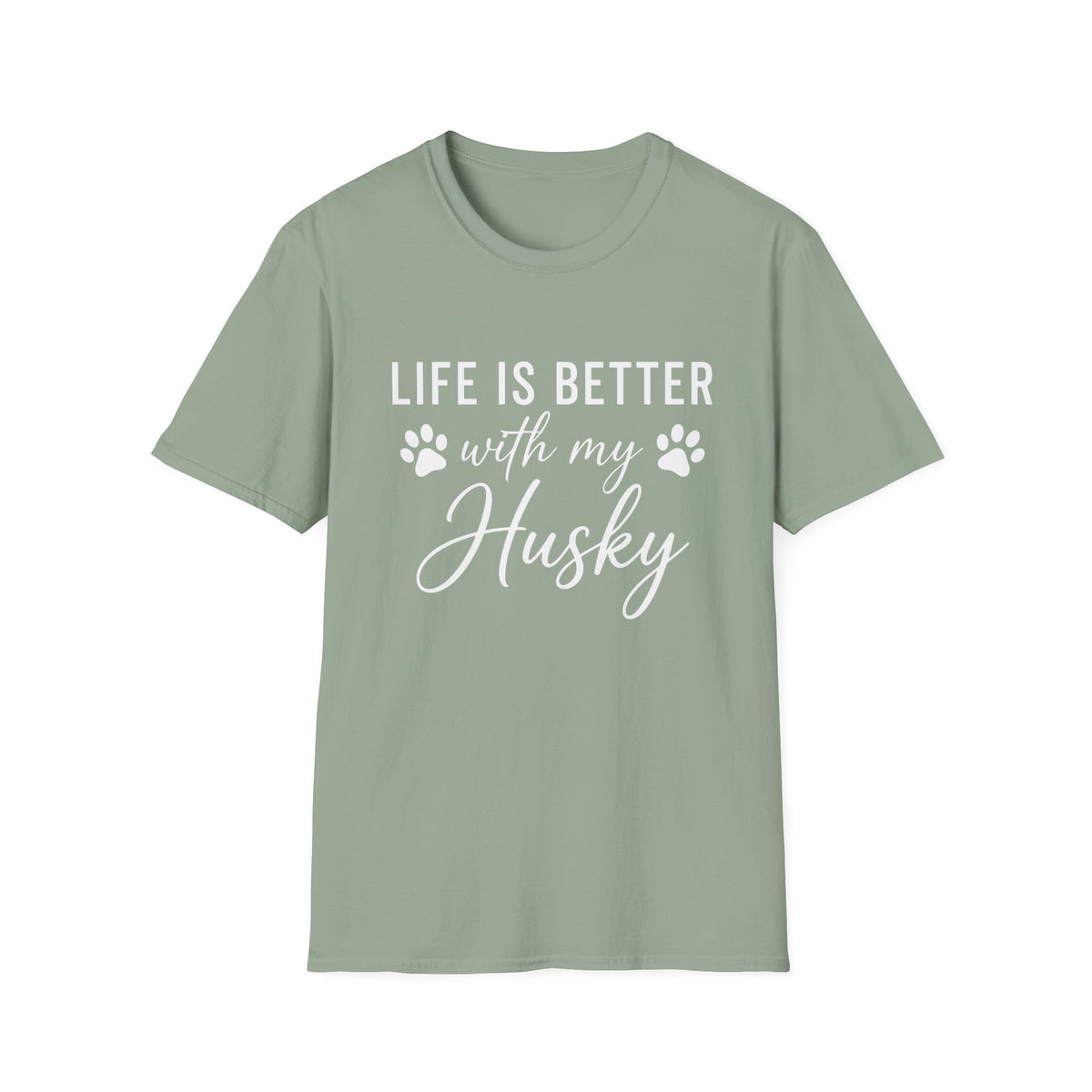 Better With My Husky T-Shirt