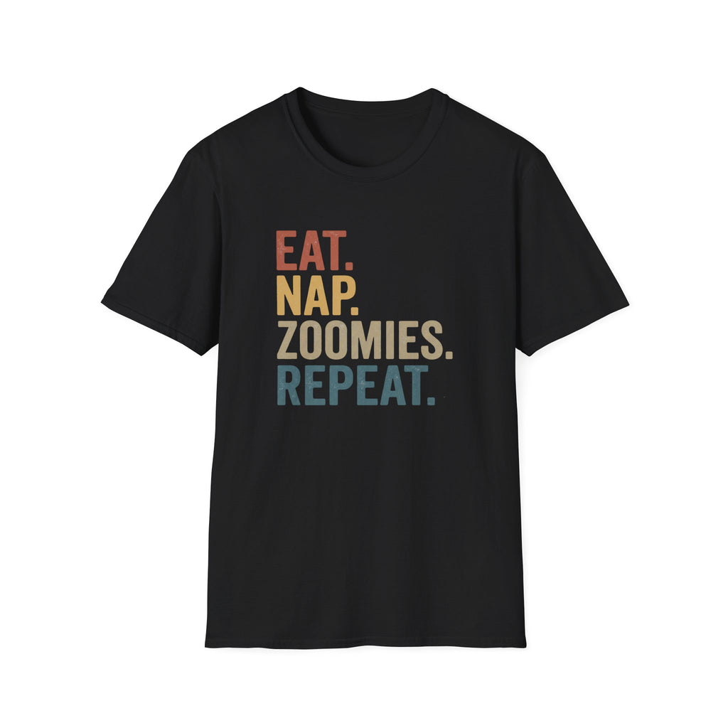 Eat Nap Zoomies Repeat T-Shirt