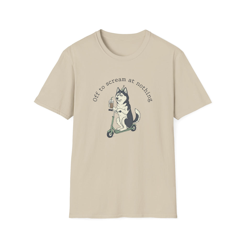 Off To Scream At Nothing T-Shirt