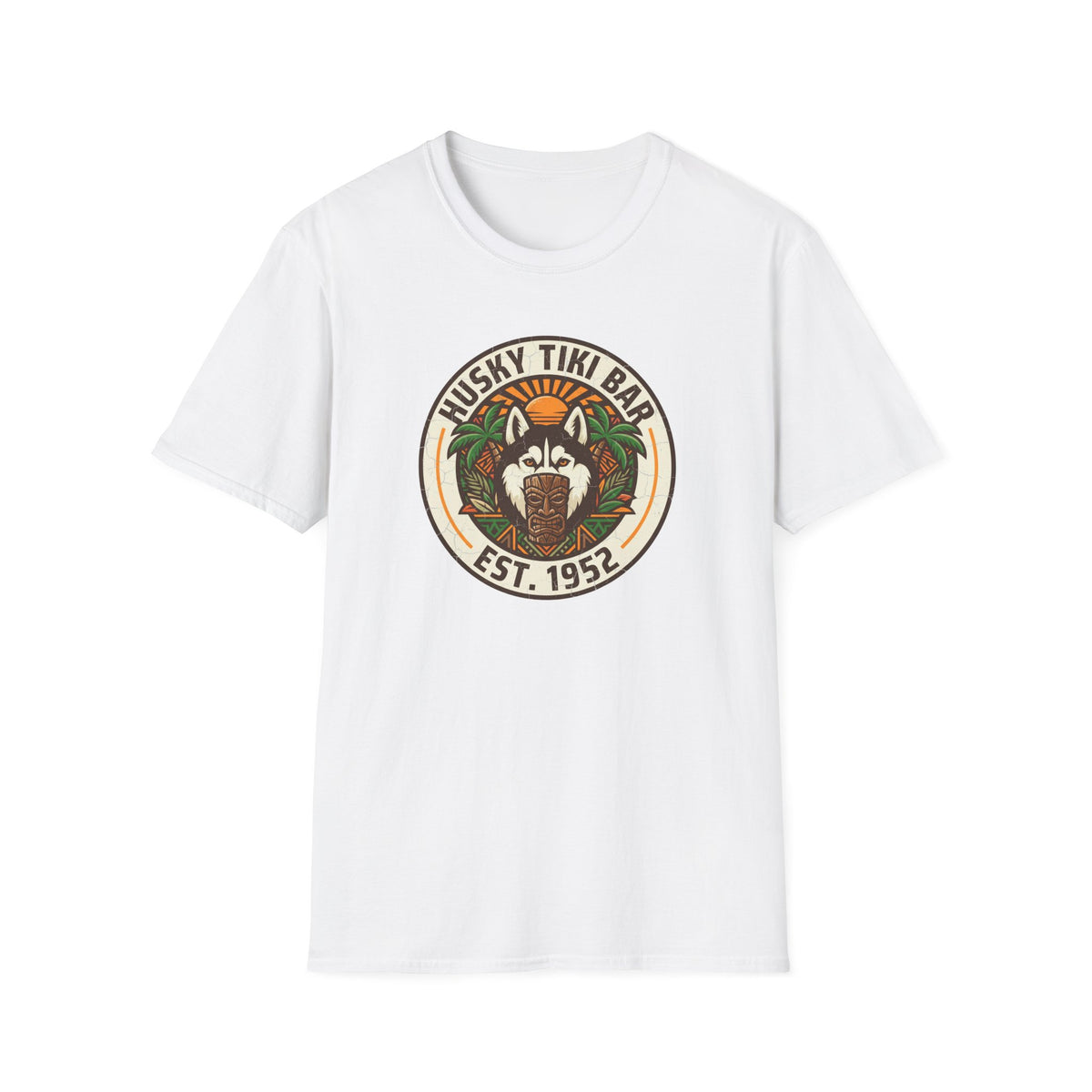 Husky Tiki Bar T-Shirt