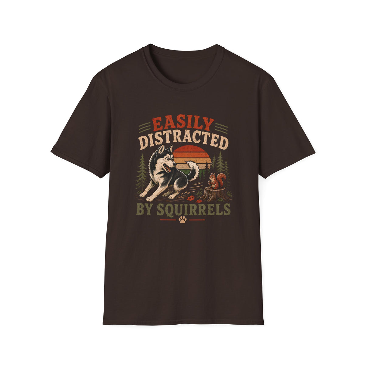 Distracted By Squirrels T-Shirt