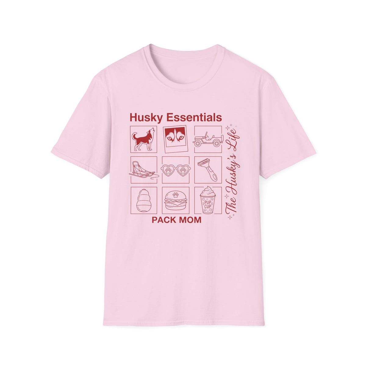 Husky Essentials Pack Mom T-Shirt