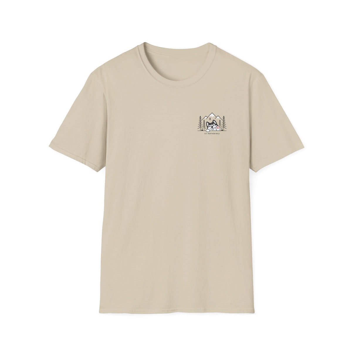 Mountain Pup Greeting T-Shirt