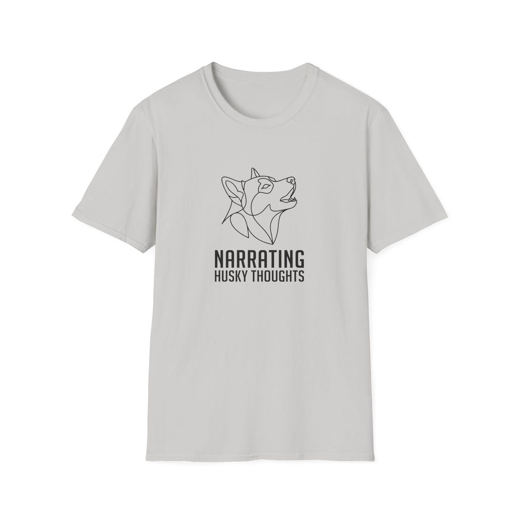 Narrating Husky Thoughts T-Shirt