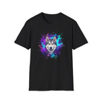 Cosmic Husky Splash T-Shirt