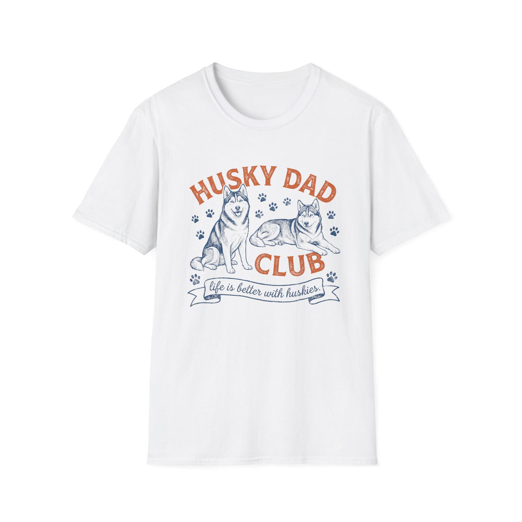 Husky Dad Club T-Shirt