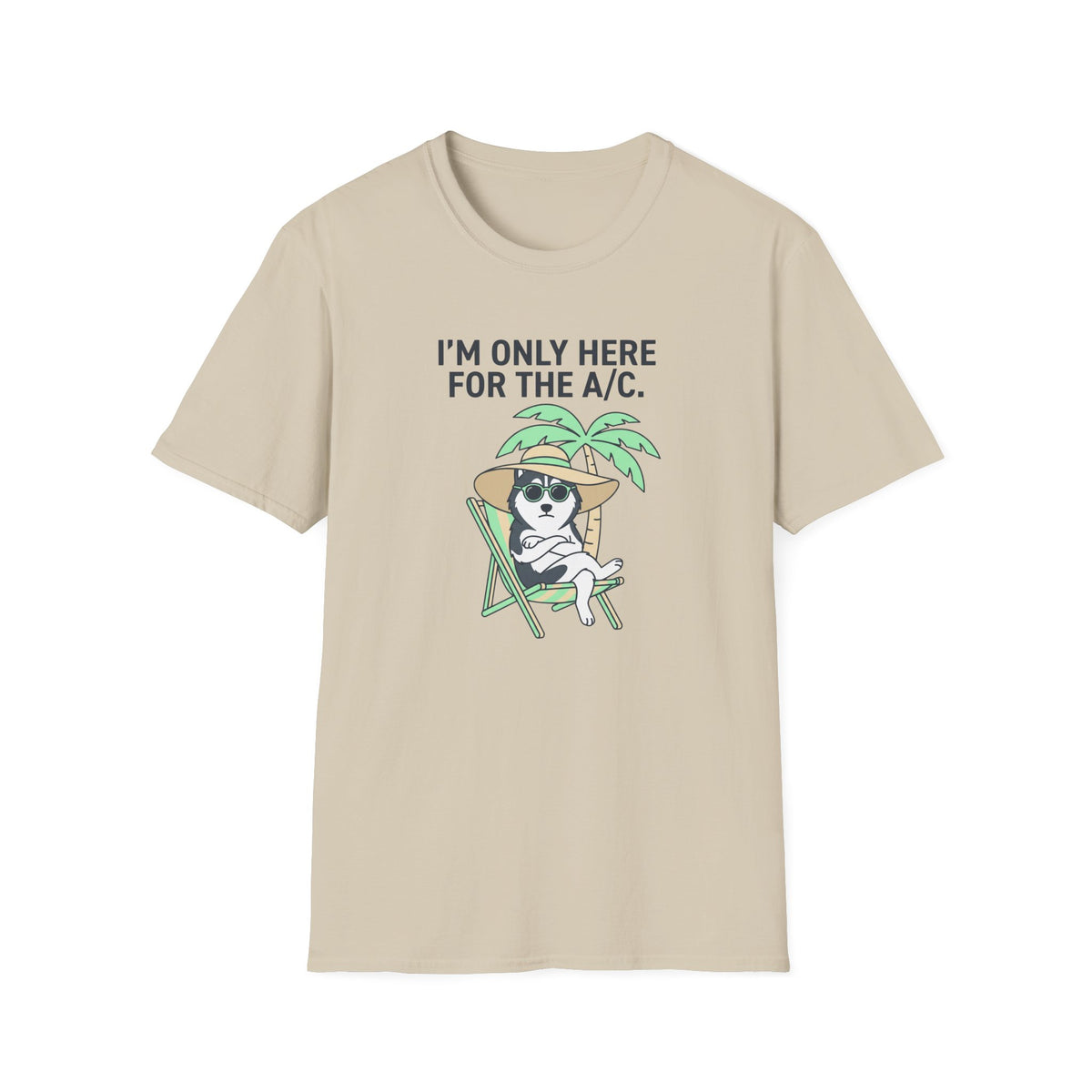 Here For The A/C. T-Shirt