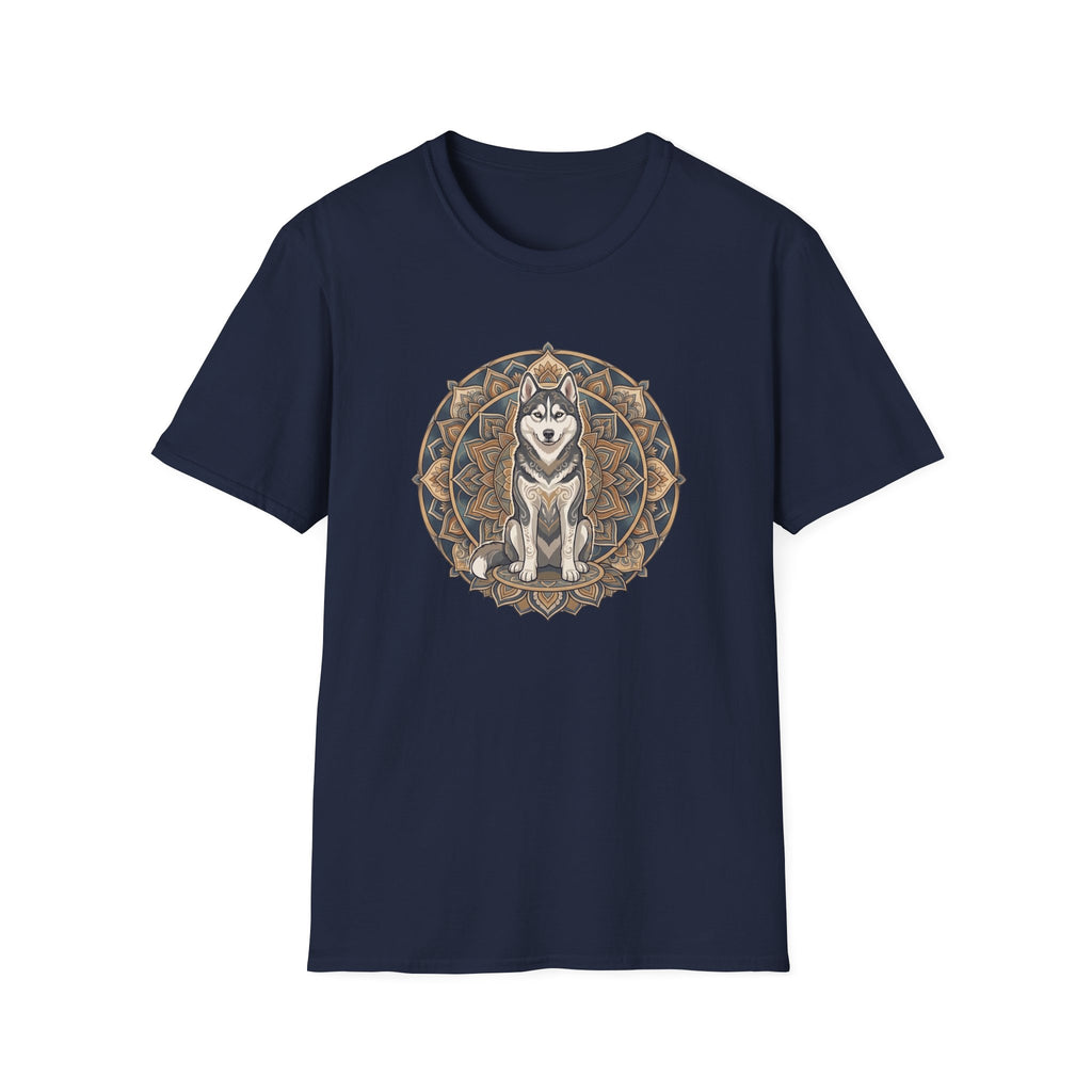 Husky Mandala T-Shirt
