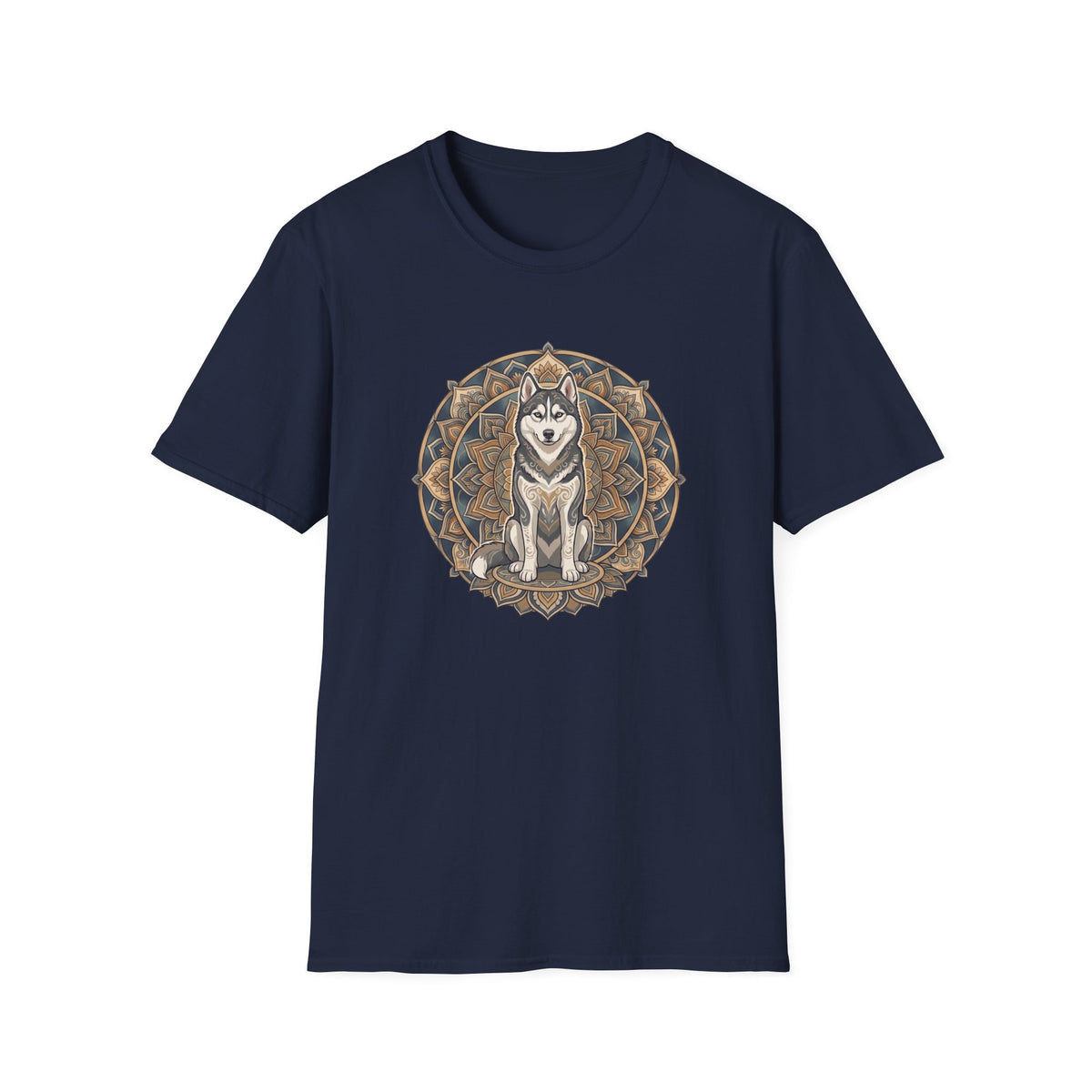 Husky Mandala T-Shirt