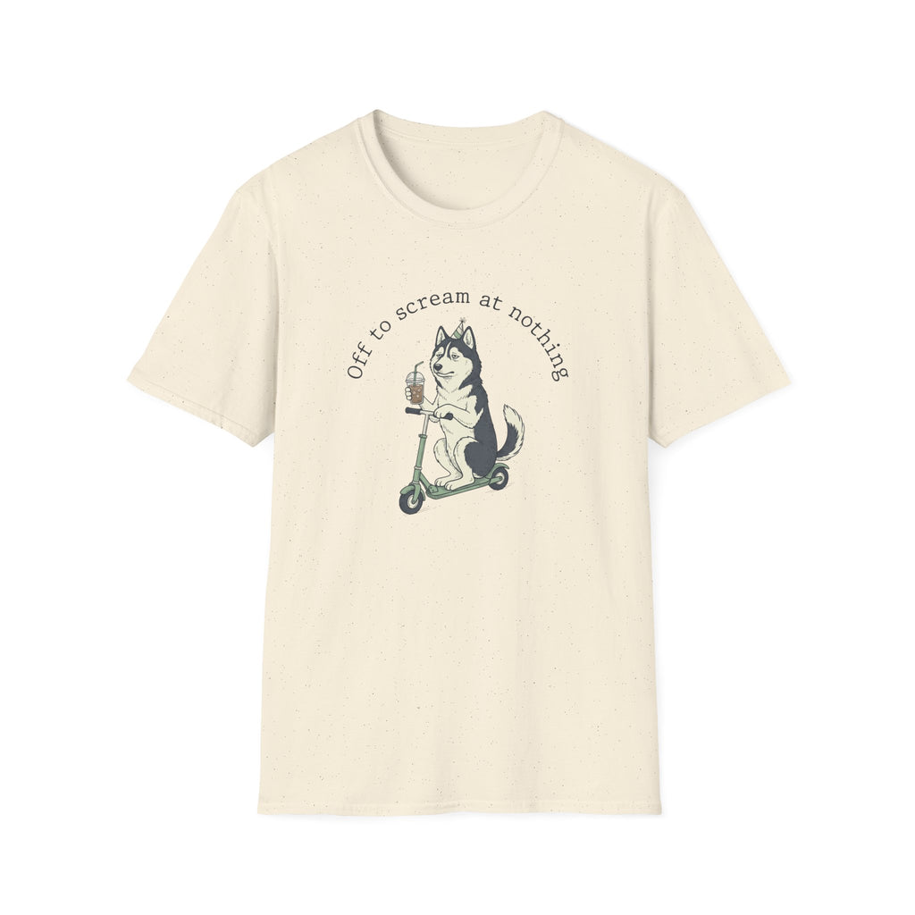 Off To Scream At Nothing T-Shirt