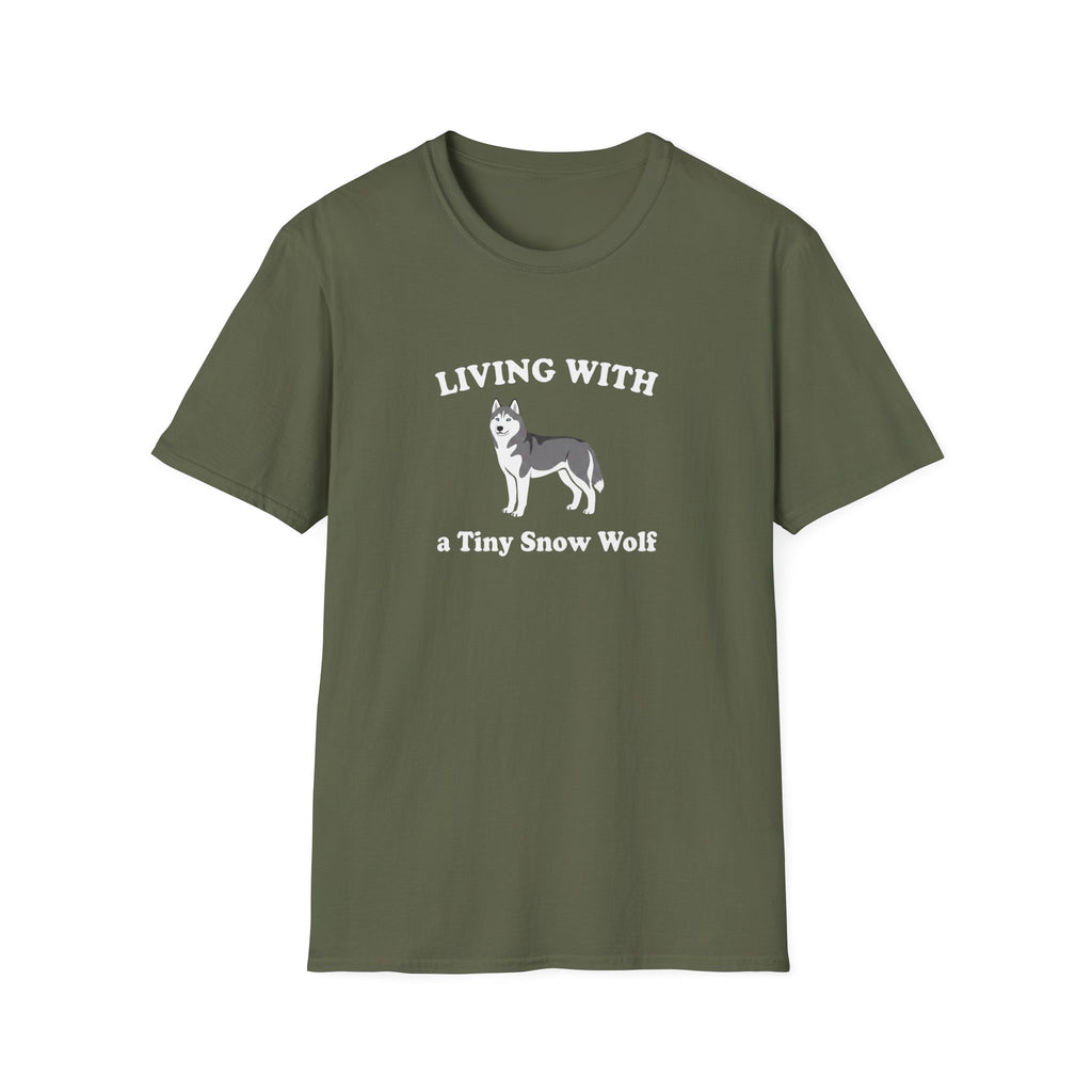 A Tiny Snow Wolf T-Shirt