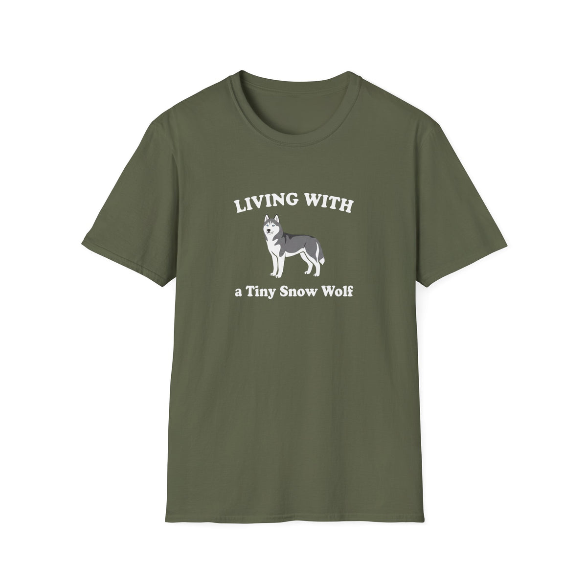 A Tiny Snow Wolf T-Shirt