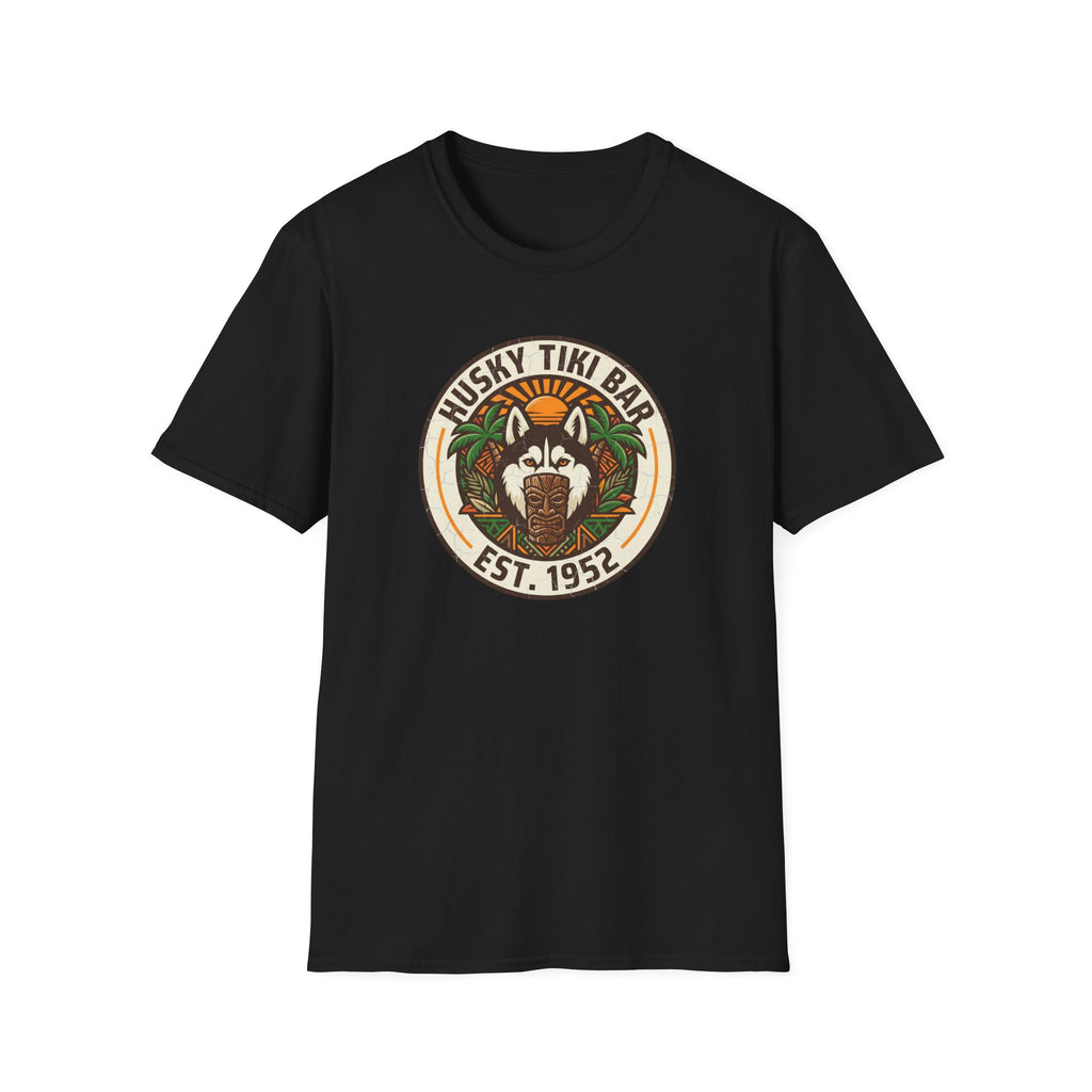 Husky Tiki Bar T-Shirt