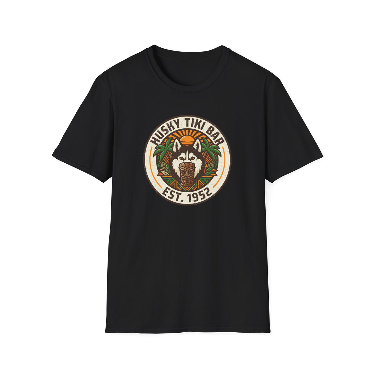 Husky Tiki Bar T-Shirt