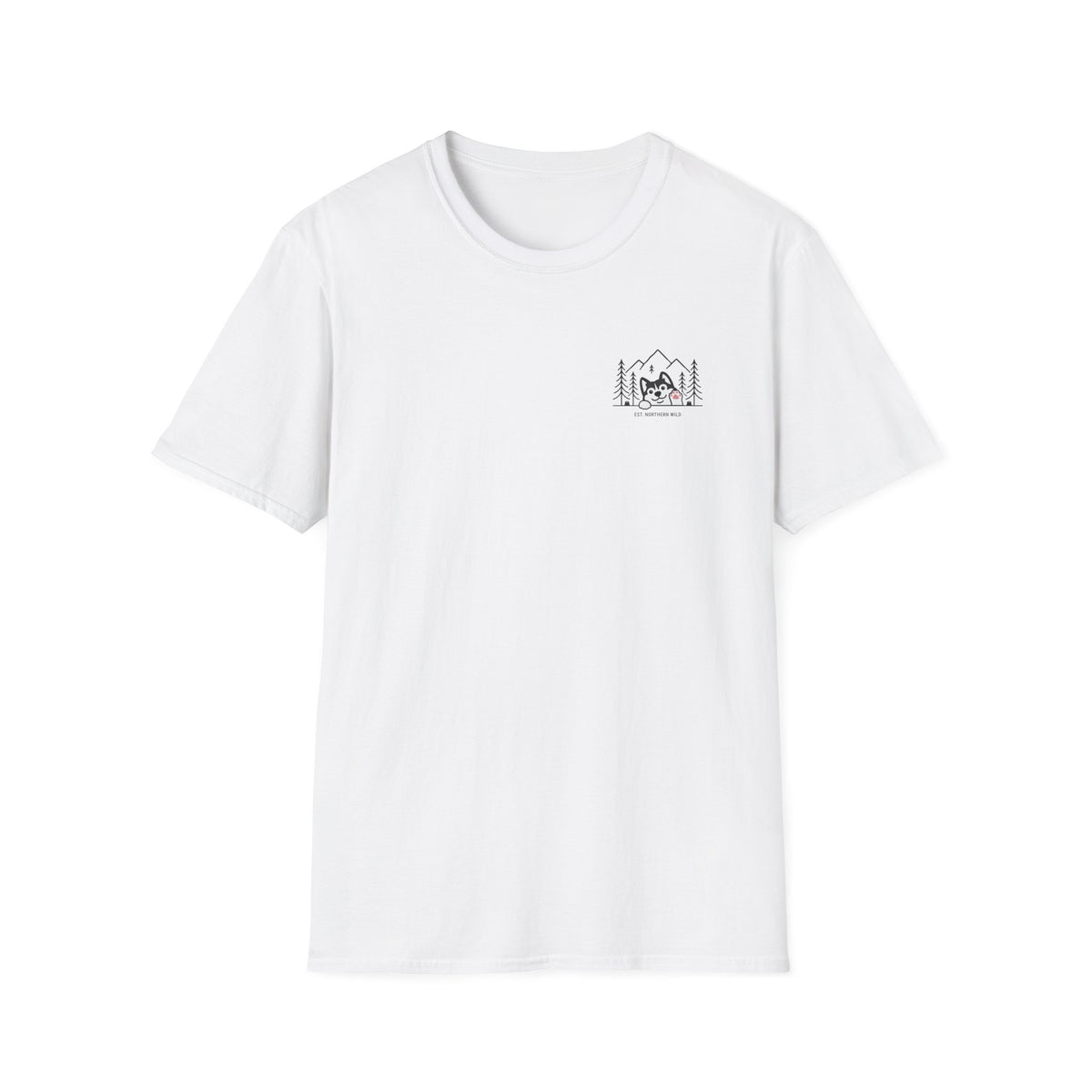 Mountain Pup Greeting T-Shirt