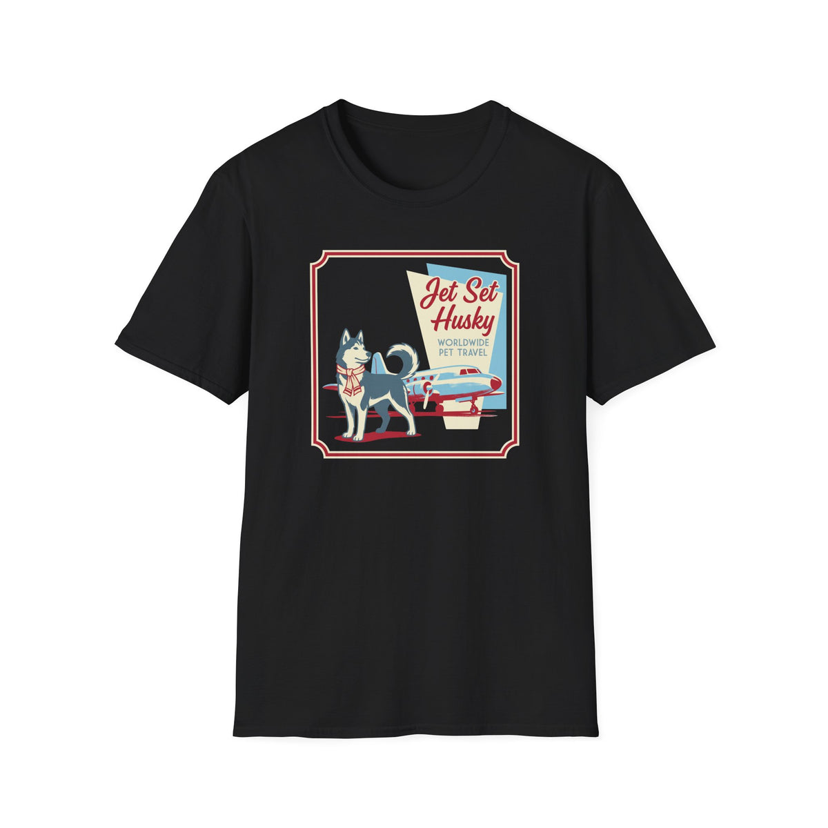 Jet Set Husky T-Shirt