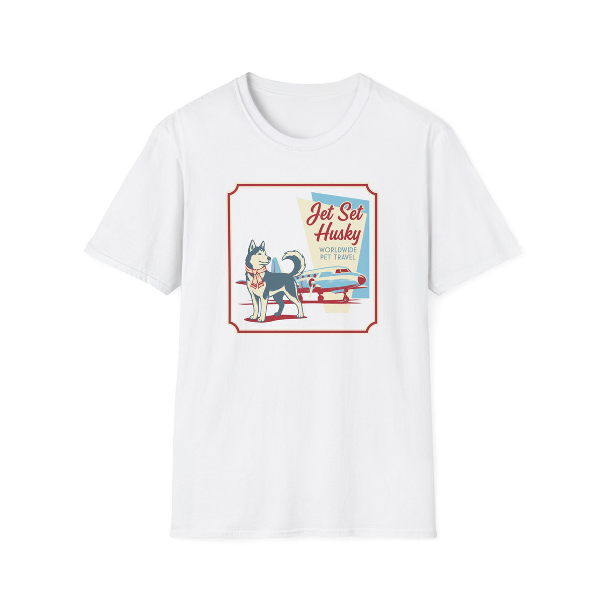 Jet Set Husky T-Shirt