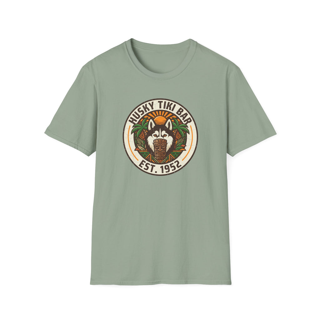 Husky Tiki Bar T-Shirt