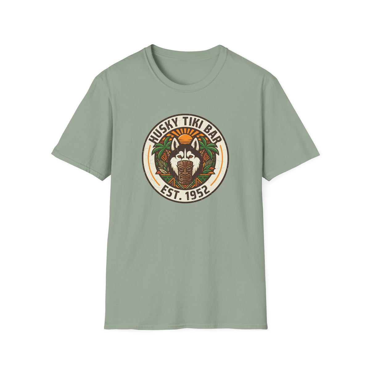 Husky Tiki Bar T-Shirt