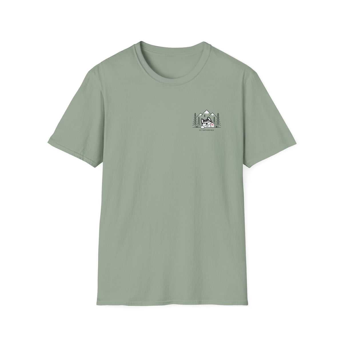Mountain Pup Greeting T-Shirt