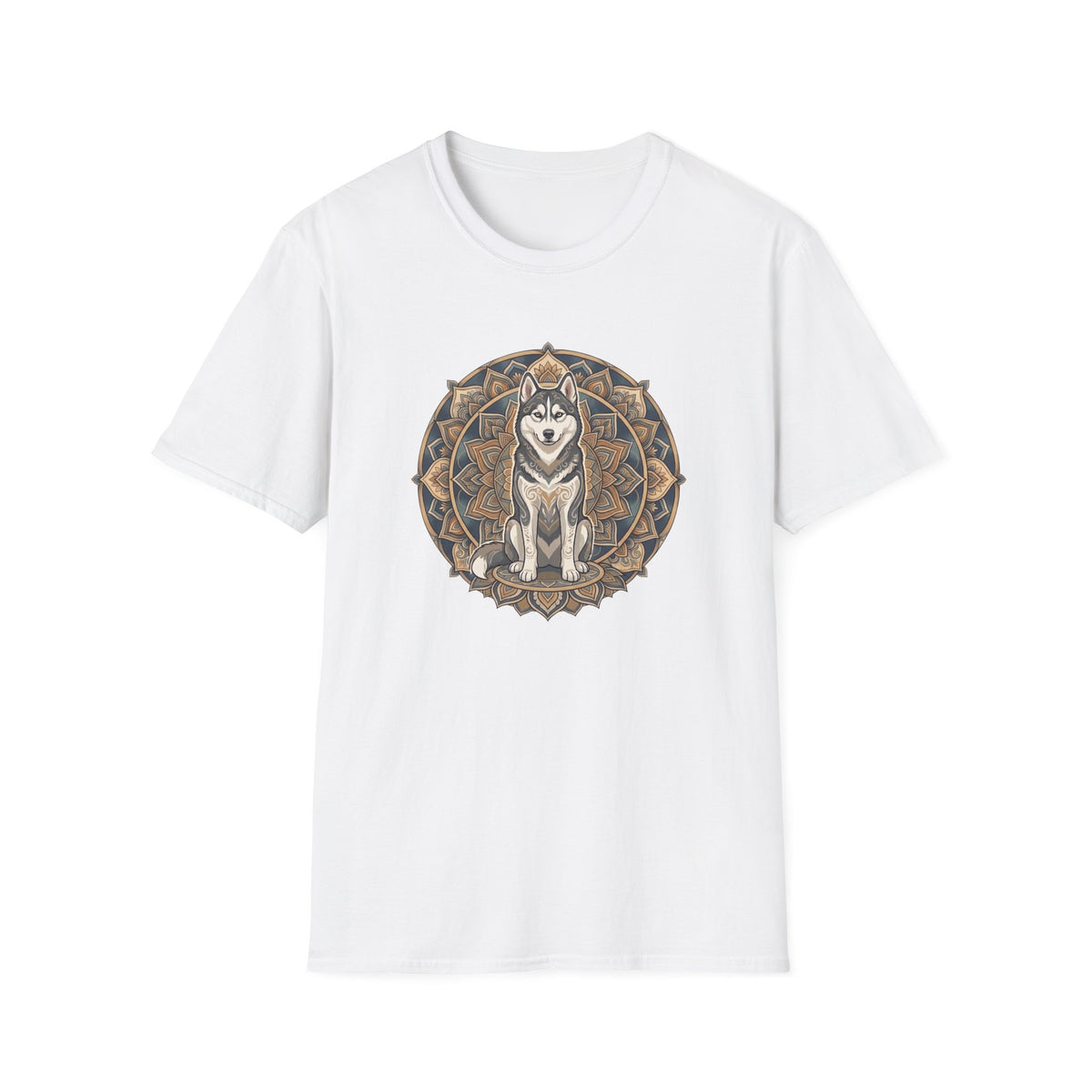Husky Mandala T-Shirt