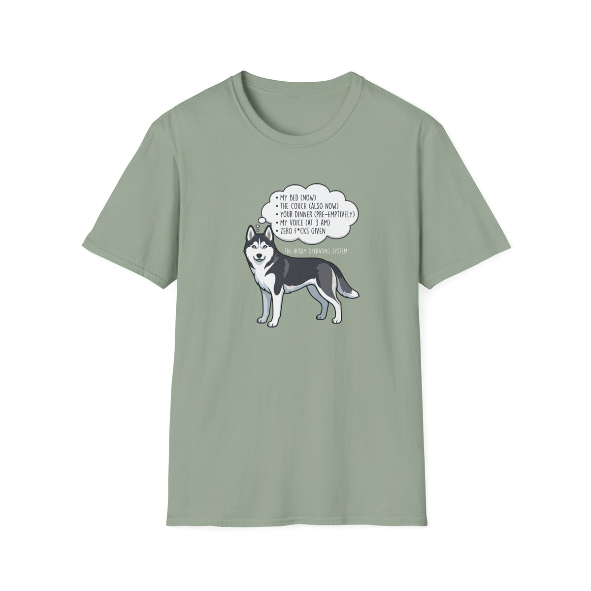 The Husky Operating System T-Shirt