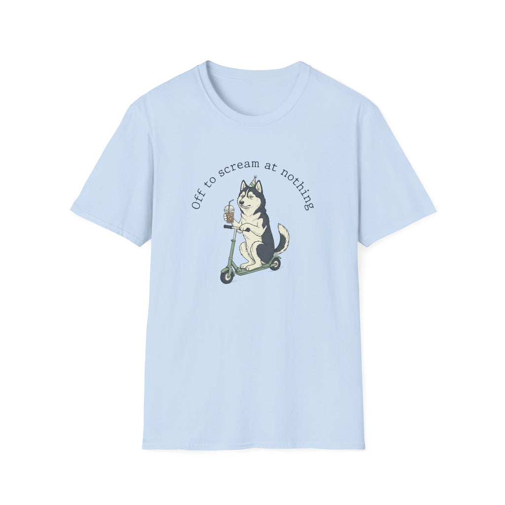 Off To Scream At Nothing T-Shirt