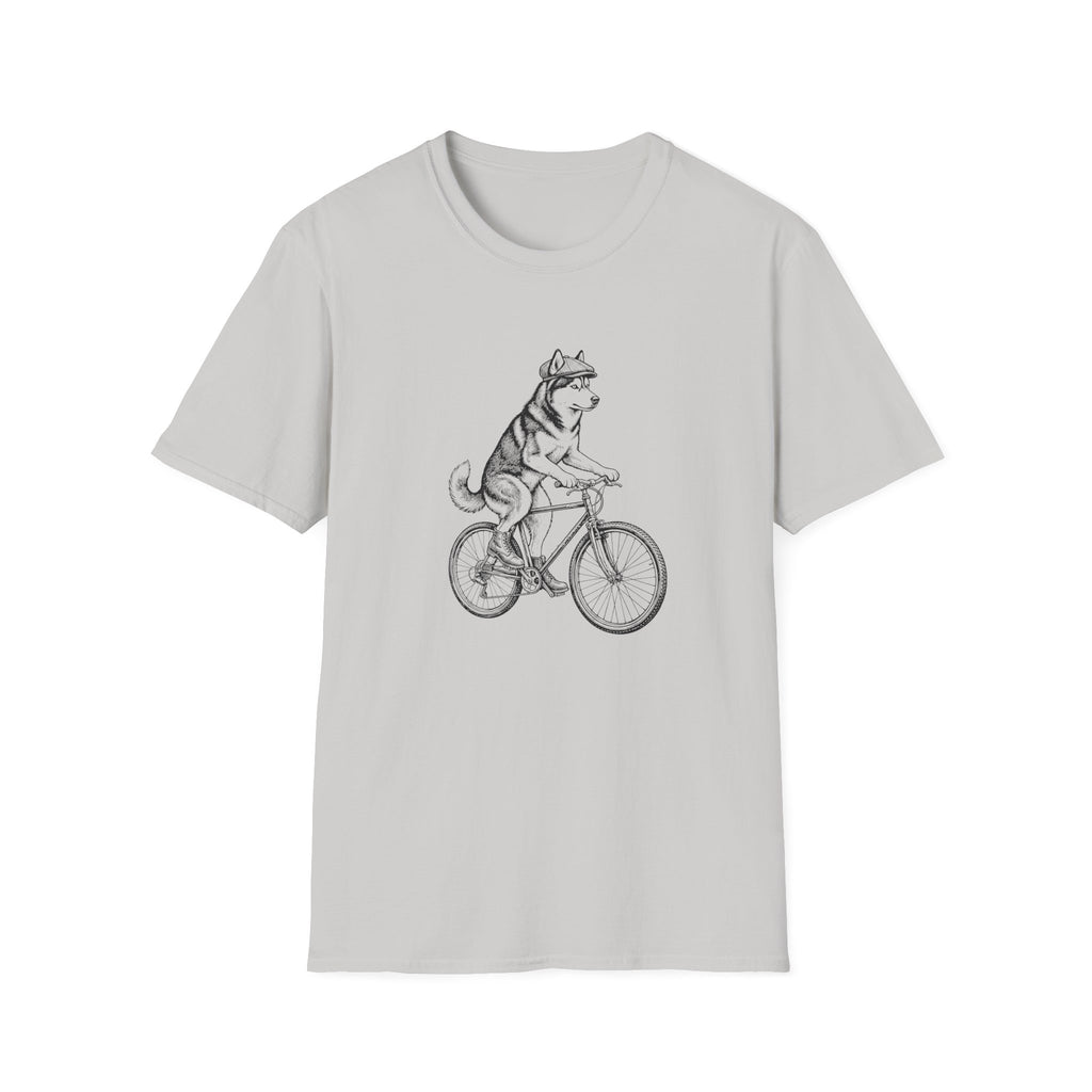 Dapper Cycling Husky T-Shirt