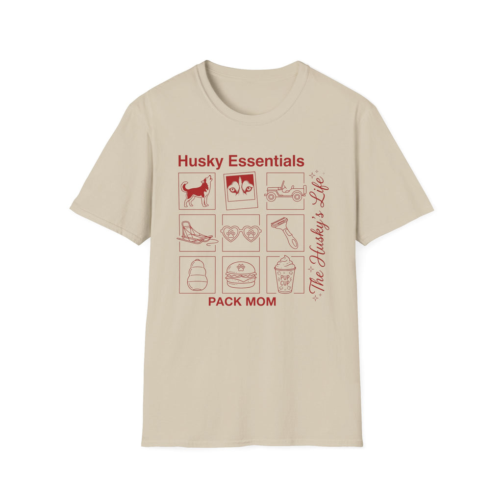 Husky Essentials Pack Mom T-Shirt