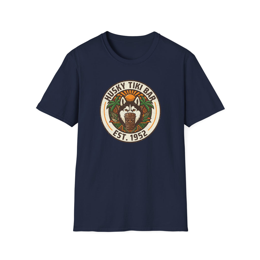 Husky Tiki Bar T-Shirt