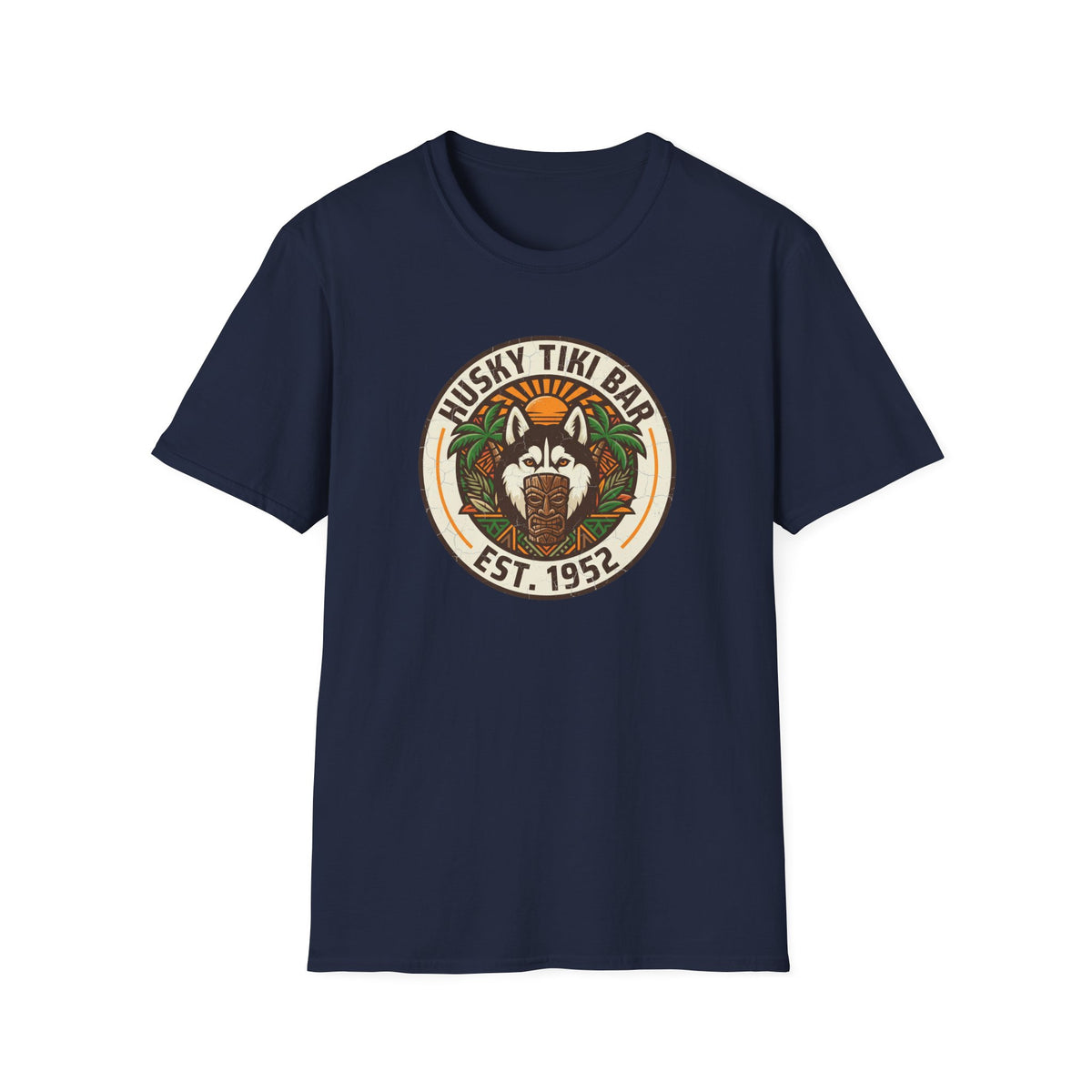 Husky Tiki Bar T-Shirt