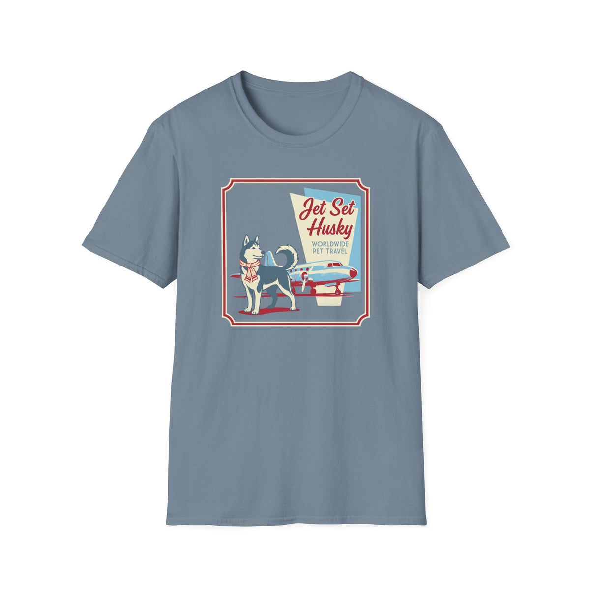 Jet Set Husky T-Shirt