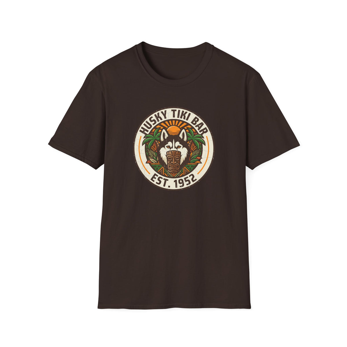 Husky Tiki Bar T-Shirt