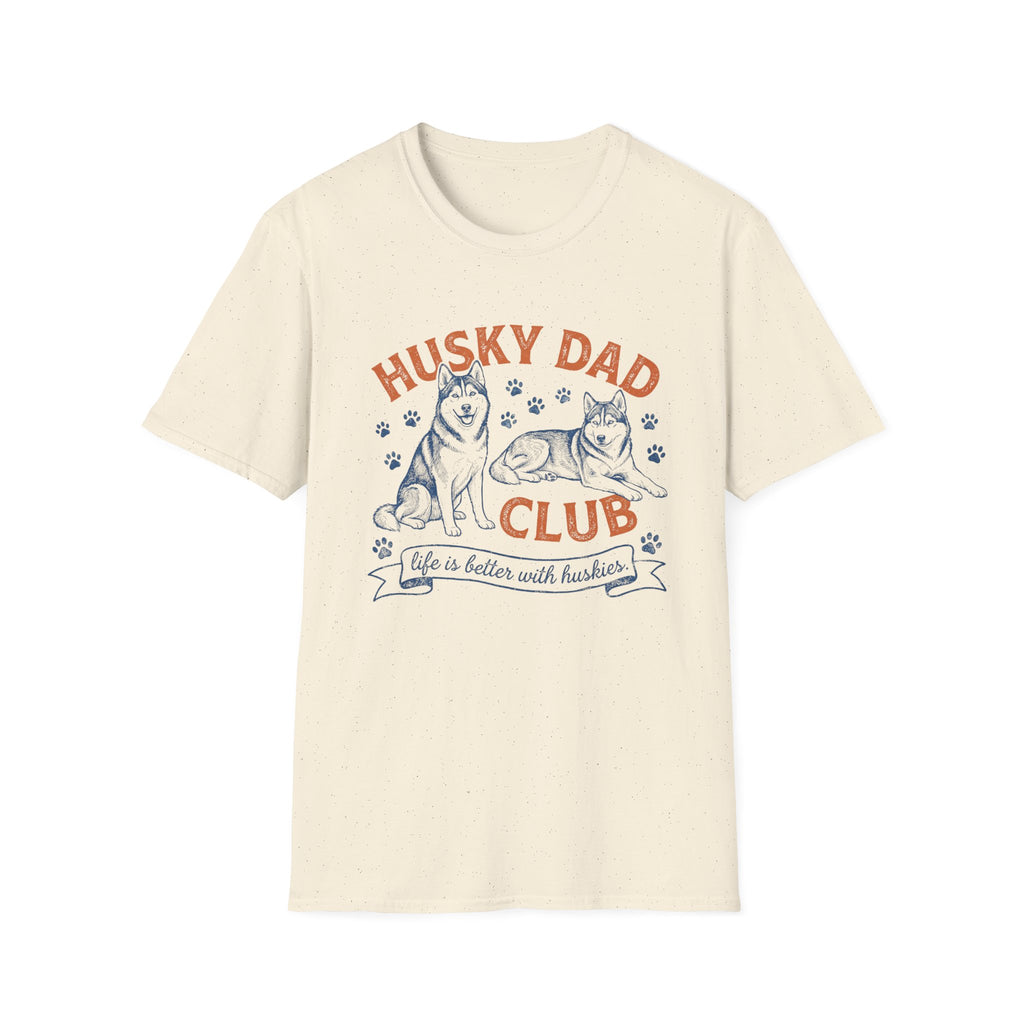 Husky Dad Club T-Shirt