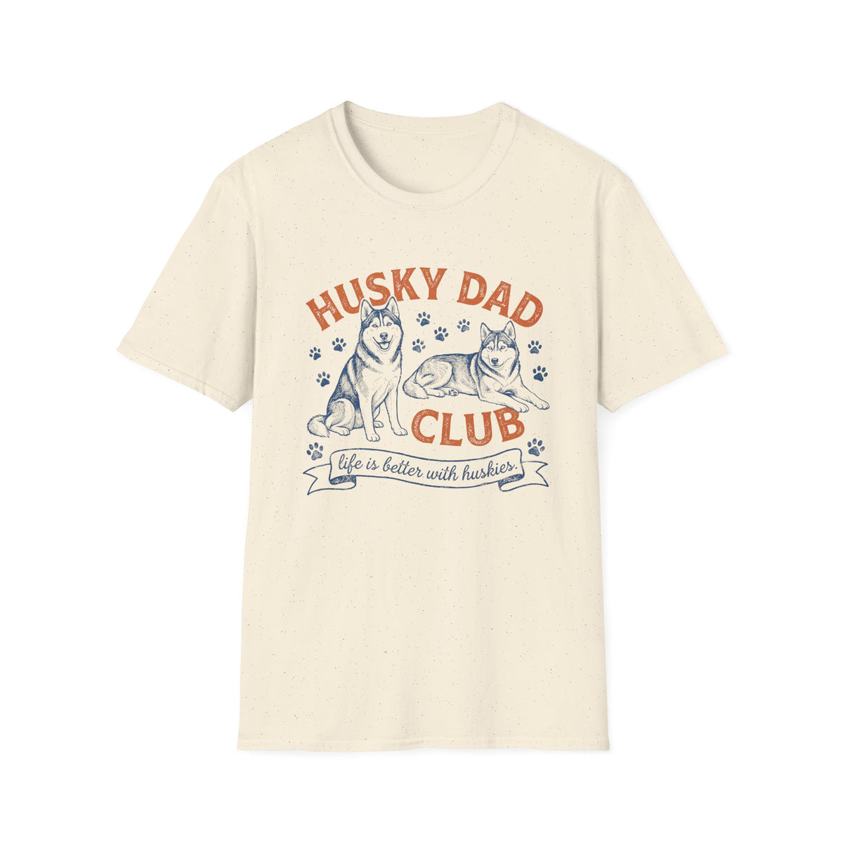 Husky Dad Club T-Shirt