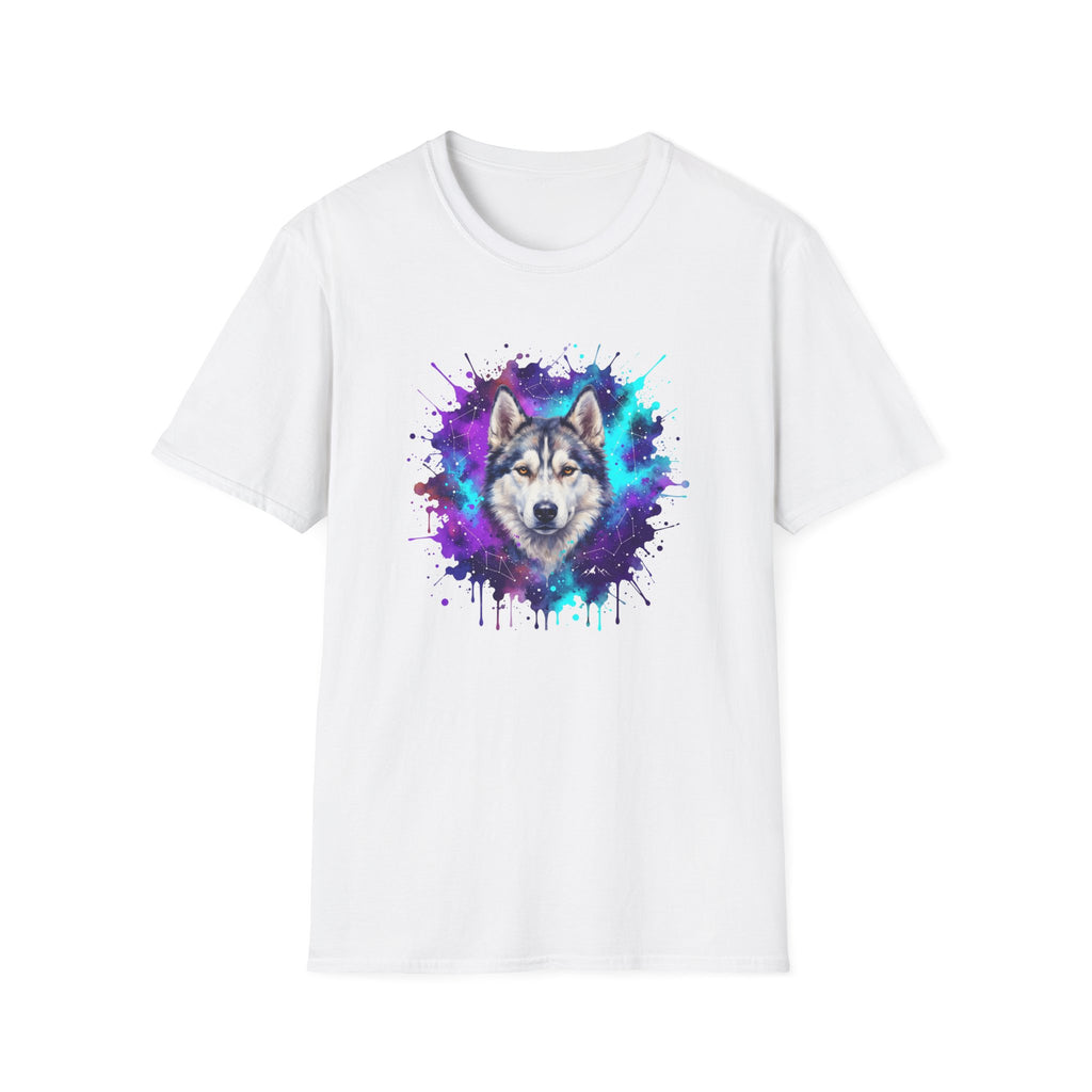 Cosmic Husky Splash T-Shirt