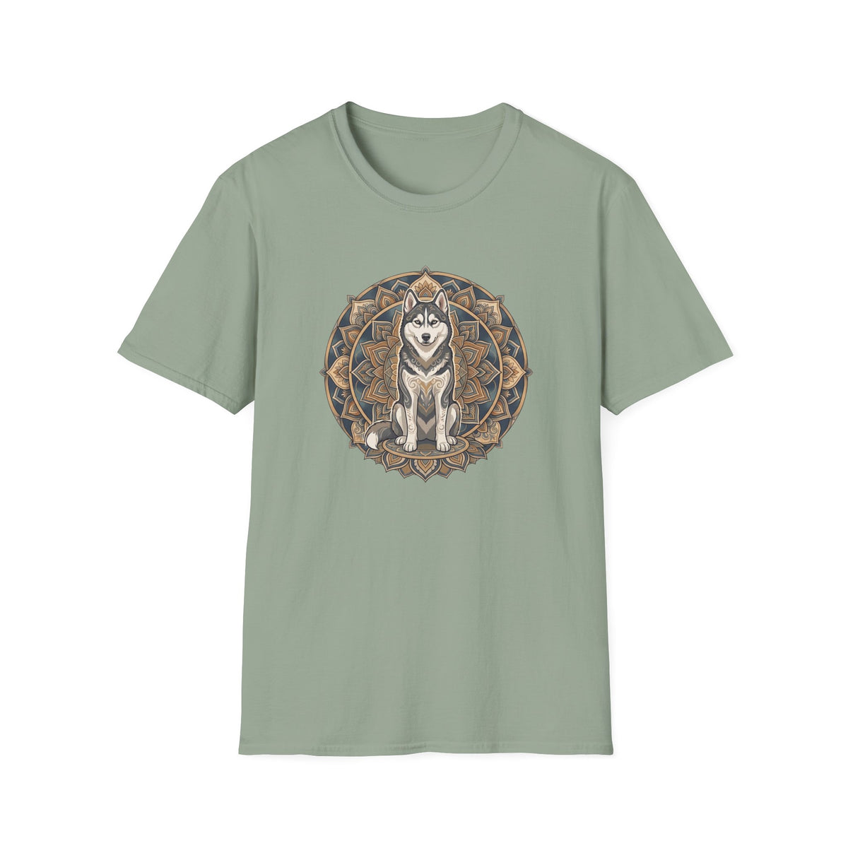 Husky Mandala T-Shirt